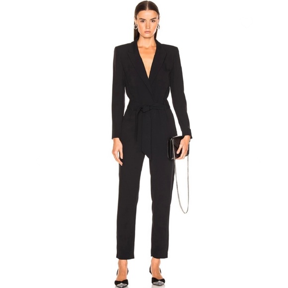 IRO REVOLVE BLACK SUIT JUMPSUIT - Picture 11 of 12